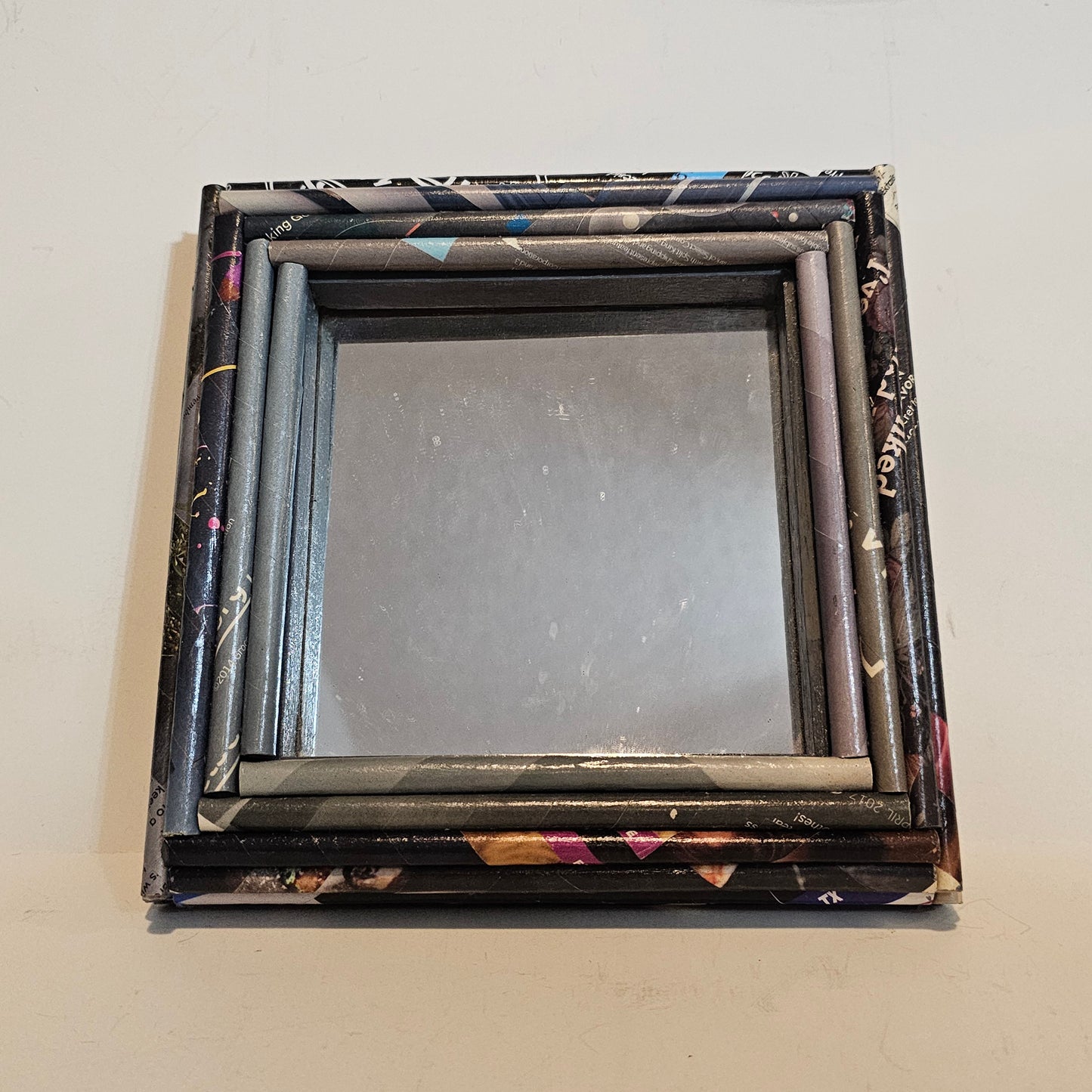 Gray Mirror Frame