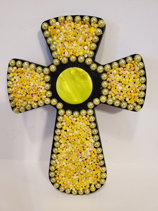 Yellow Mosaic Cross
